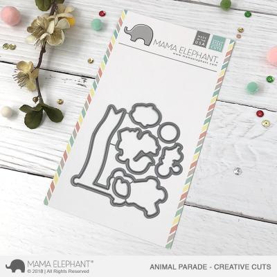 Mama Elephant Creative Cuts - Animal Parade